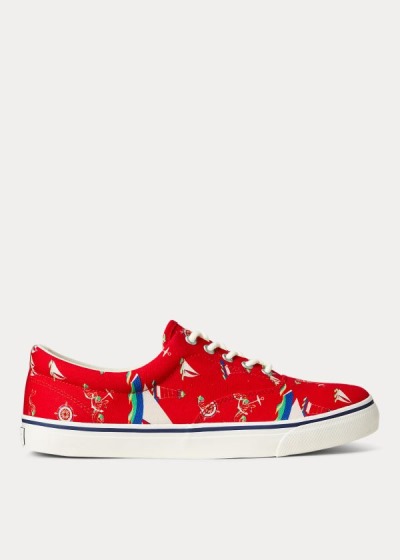 Pánské Tenisky Polo Ralph Lauren Harpoon Canvas - 82476-BTPE